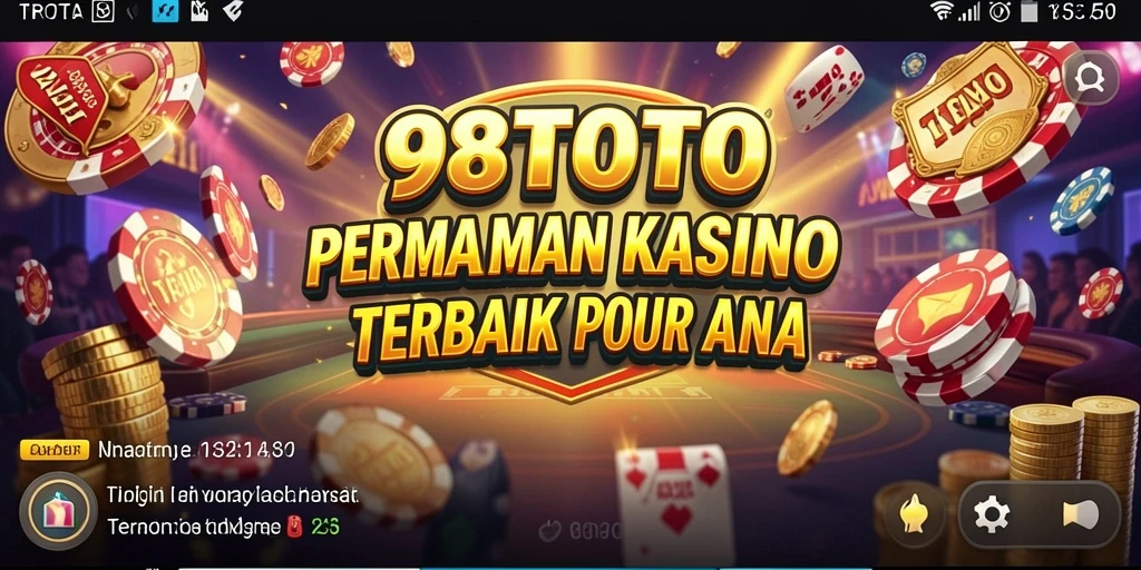 Gambaran gameplay menarik di 98TOTO aplikasi Kasino.