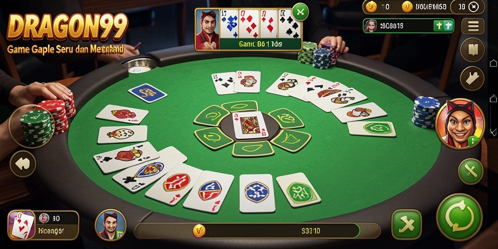 Screenshot gameplay seru DRAGON99 yang menunjukkan pemain berkompetisi.