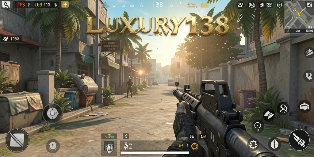Tampilan gameplay seru di game TPS LUXURY138