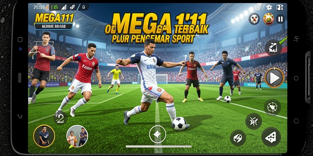 Tampilan gameplay MEGA111 yang seru dan mendebarkan.