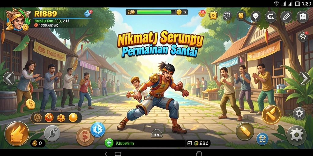 Gameplay RI889 yang seru dan menyenangkan.